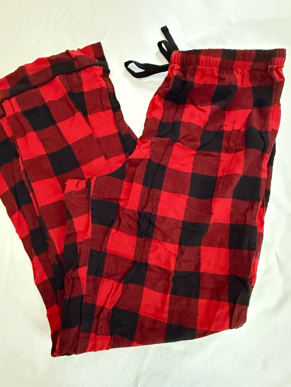 Wondershop Red and Black Buffalo Plaid Kids Joggers